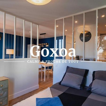 Goxoa - Appartement Au Calme, Centre Ville, Parking - Wifi อองดาเย ภายนอก รูปภาพ