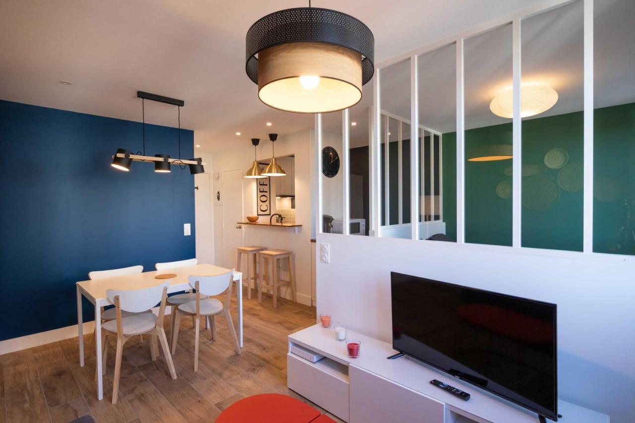 Goxoa - Appartement Au Calme, Centre Ville, Parking - Wifi อองดาเย ภายนอก รูปภาพ
