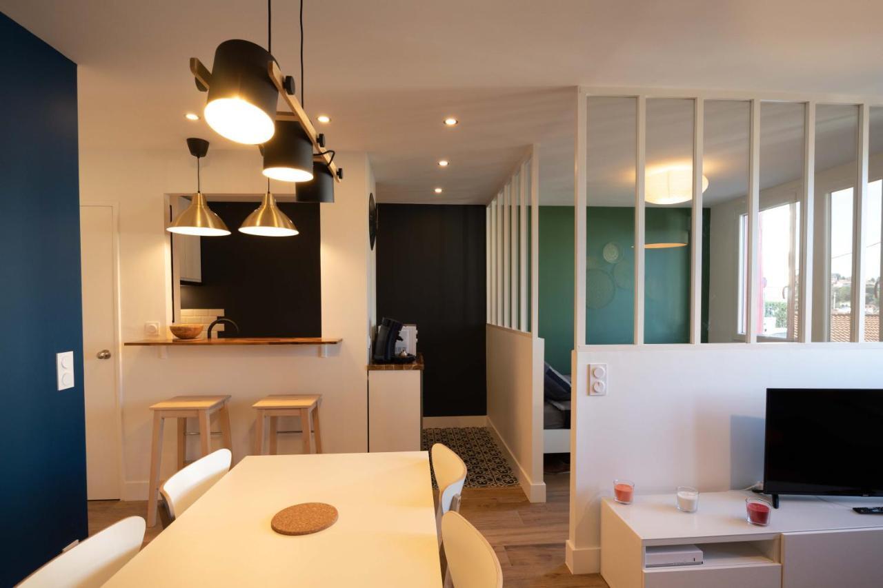 Goxoa - Appartement Au Calme, Centre Ville, Parking - Wifi อองดาเย ภายนอก รูปภาพ